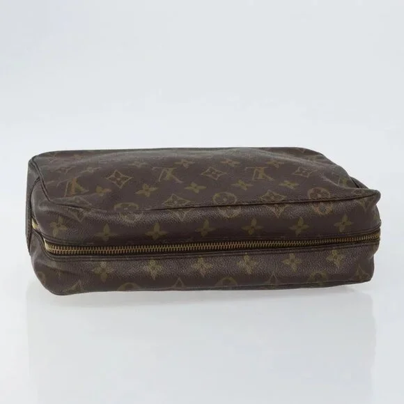 LOUIS VUITTON Monogram Trousse Toilette 28 Clutch Bag M47522 LV Auth am9084